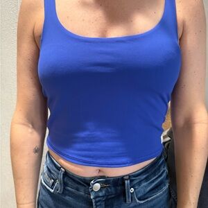 Women's Blue Tank Top